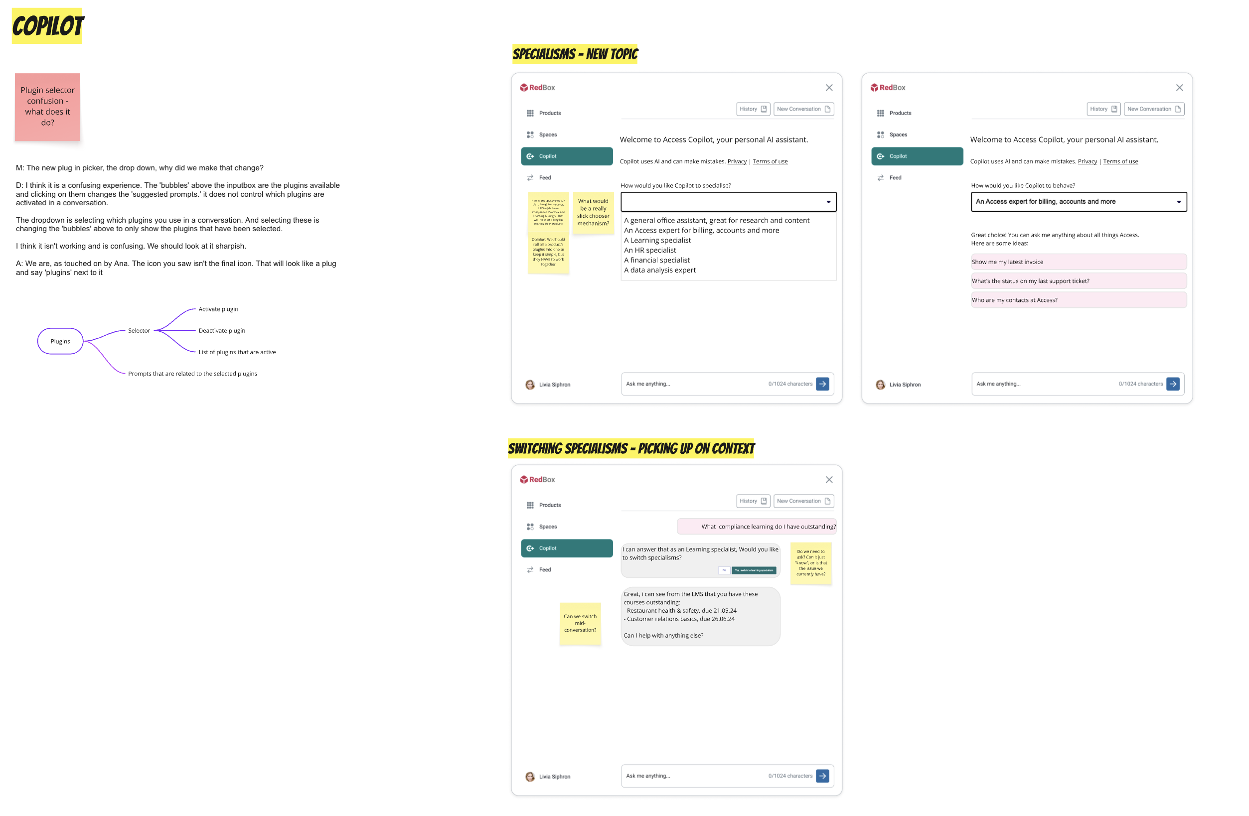 Medium fidelity design 3